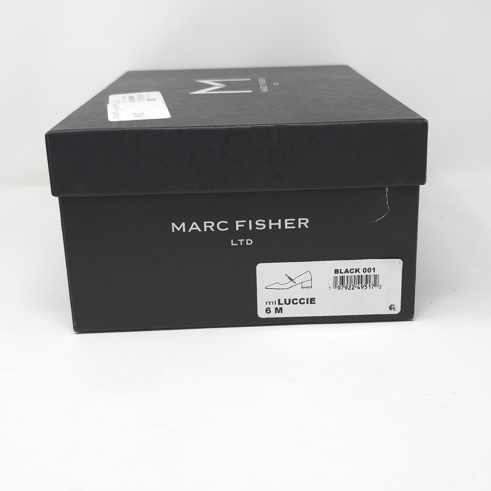 Marc Fisher Black Patent Mary Jane Block Heels 6M - Picture 12 of 12